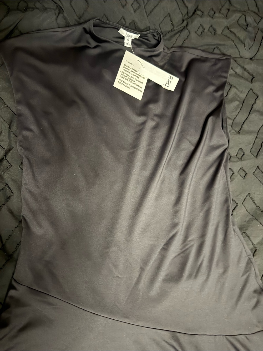 Bar III Black Sleeveless Women’s Dress